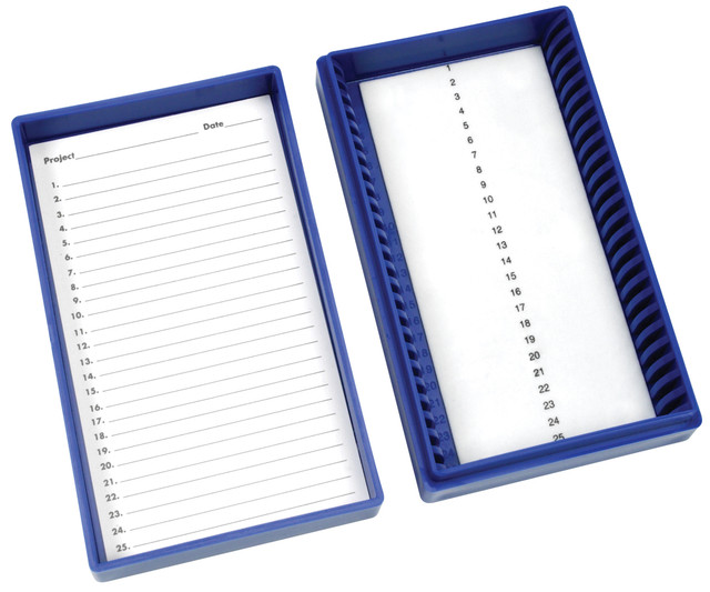 25-PLACE MICROSCOPE SLIDE BOX - Image 2