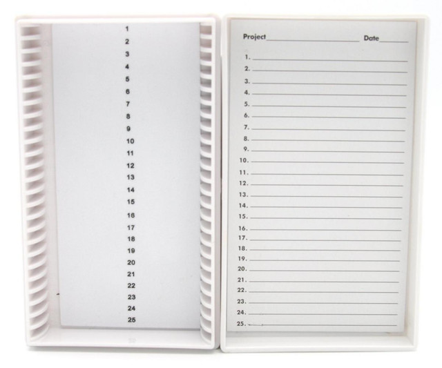 25-PLACE MICROSCOPE SLIDE BOX - Image 3