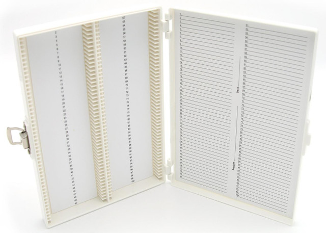 100-PLACE MICROSCOPE SLIDE BOX - Image 4