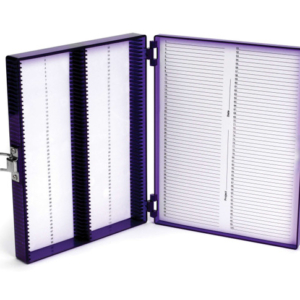 100-PLACE LOW TEMPERATURE MICROSCOPE SLIDE BOX