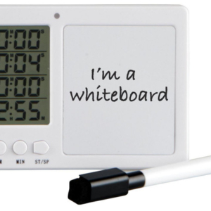 4-WAY TIMER WITH WHITEBOARD / PEN
