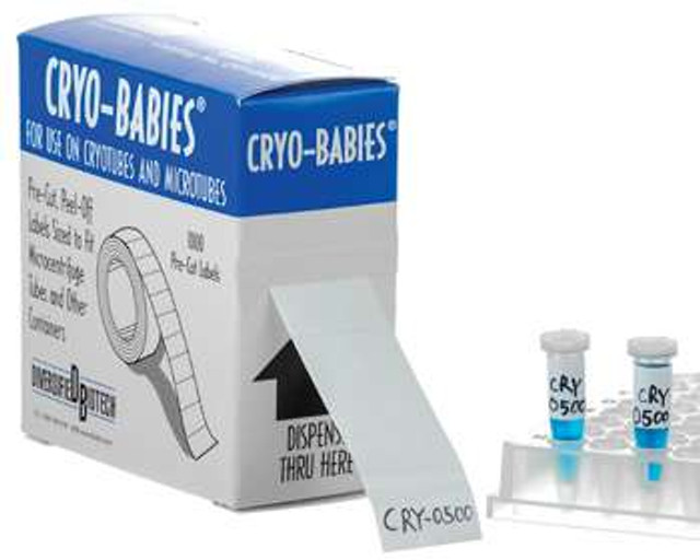 CRYO-BABIES®, CRYO-TAGS® ROLL LABELS - 0.5 mL TUBES