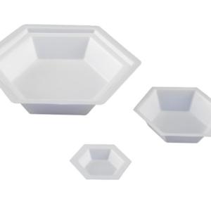 HEXAGONAL WEIGHING BOATS