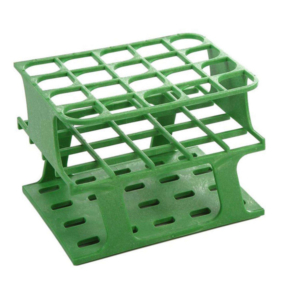 LABORATORY ONERACK® TUBE RACK, HALF SIZE, POM, 10-18 mL TUBES