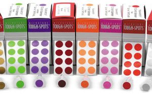 TOUGH-SPOTS® ROLL LABELS - 1.5 mL TUBES (13 mm)