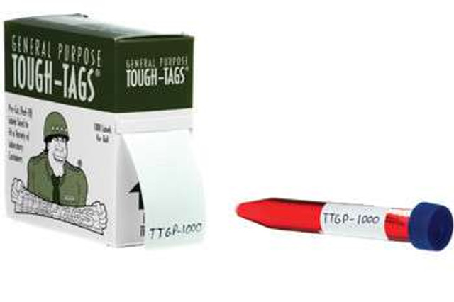 TOUGH-TAGS® ROLL LABELS - 0.2 mL TUBES