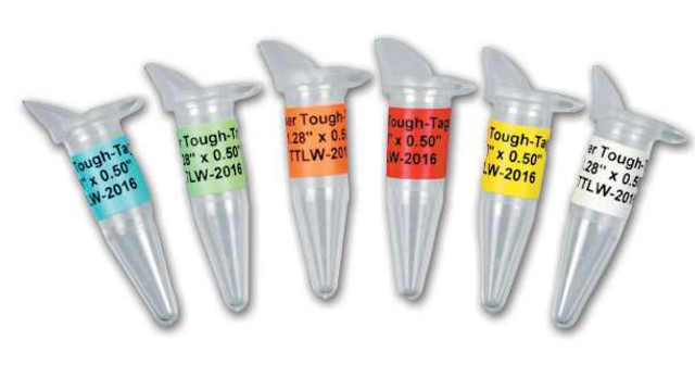 TOUGH-TAGS® SHEET LABELS - 0.5 mL TUBES - Image 2