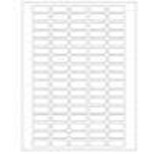 LABORATORY TOUGH-TAGS® SHEET LABELS - 1.5 mL TUBES