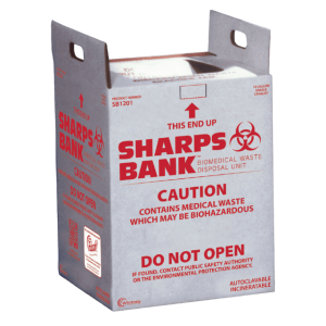 SHARPS BANK BIOMEDICAL WASTE DISPOSAL UNIT