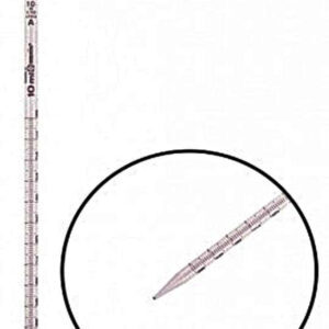 SEROLOGICAL PIPETTES, WIDE TIP, GRADUATED TO TIP
