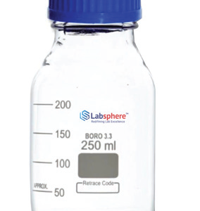Bottle Reagent graduated with screw cap