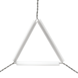 Quartz Silica Triangles on Nichrome (Translucent)