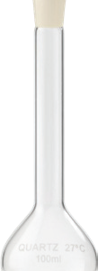 Volumetric Flask With I/C Quartz Stopper, Class B